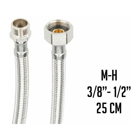 LATIGUILLO INOX. M3/8" X H1/2" 25 CM