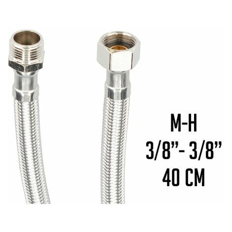 LATIGUILLO INOX. M3/8" X H3/8" 40 CM
