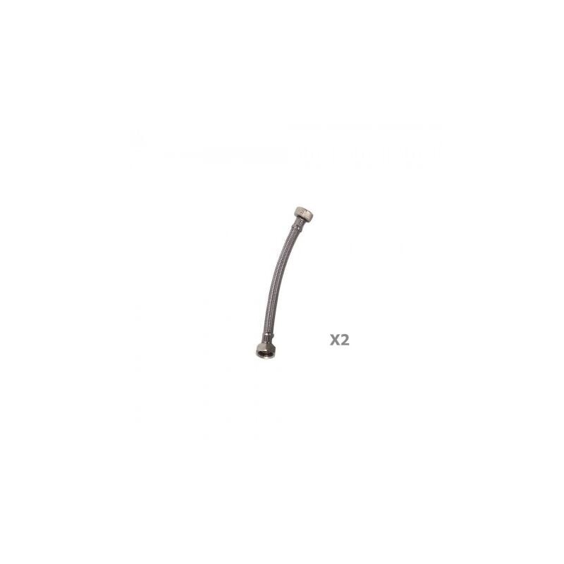 

Latiguillo inoxidable hembra 3/8 - hembra 3/8 250 mm. 2 piezas