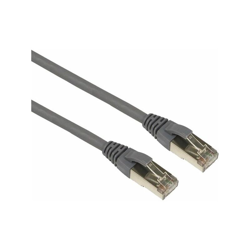 

Latiguillo RJ45 F/FTP LSOH cat.6A color gris 1 metro - Excel