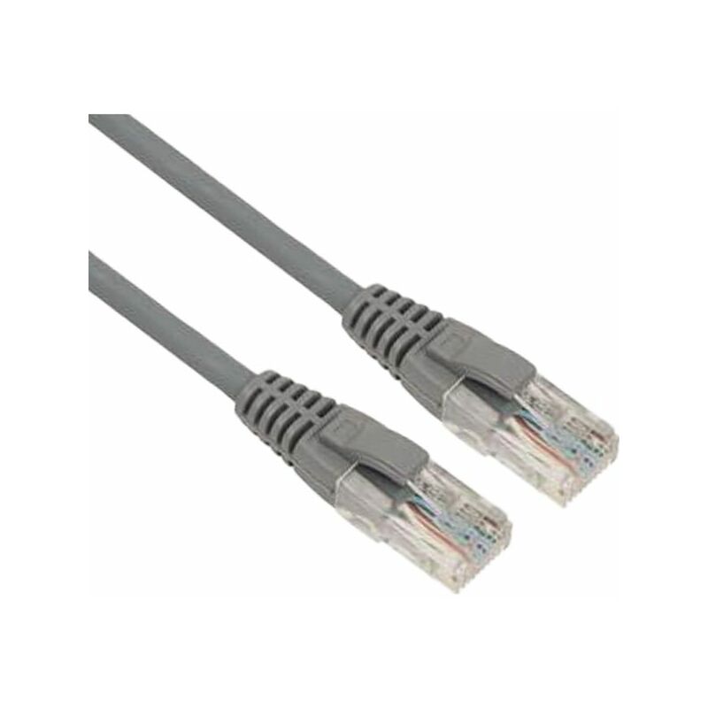 

Latiguillo RJ45 U/UTP LSOH cat.6 color gris 1 metro - Excel