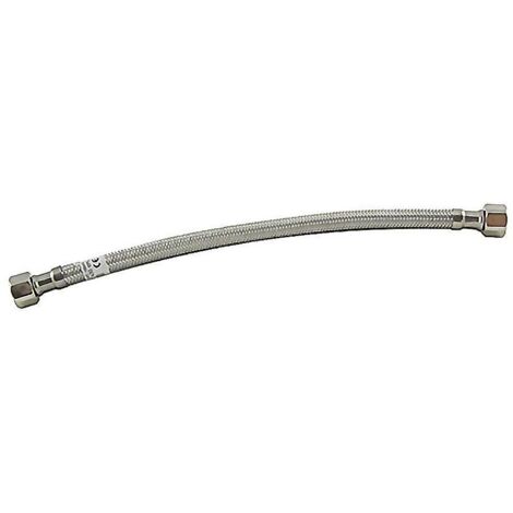 Latiguillo sanit hh 3/8-3/8"-30cm 20b 110º aenor in. filnox