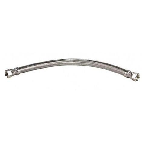 Latiguillo sanit mh 3/8-3/8"-25cm 20b 110º aenor in. filnox