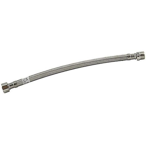Latiguillo sanit mh 3/8-3/8"-30cm 20b 110º aenor in. filnox
