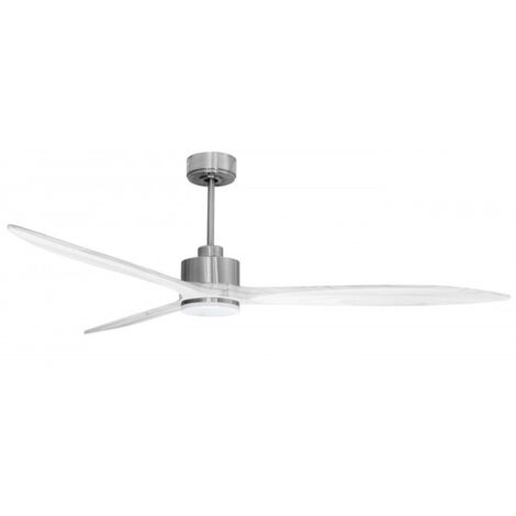 Latino - un  super destratificateur et un ventilateur avec lumière, moteur DC, 166 Cm  pales bois , thermostat, Wifi