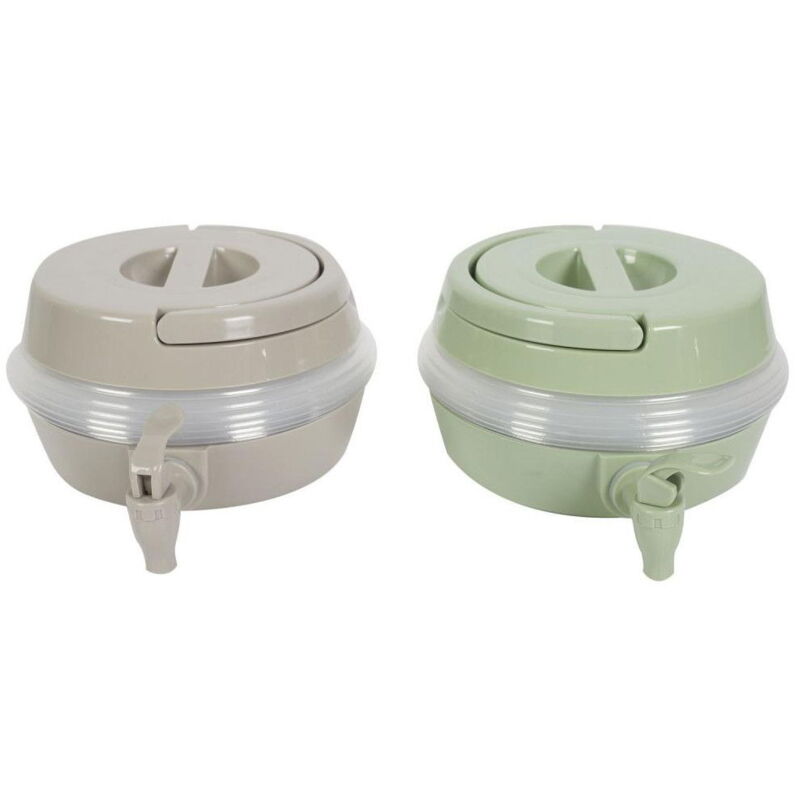 Latta d'acqua pieghevole con rubinetto - 5,5 litri...