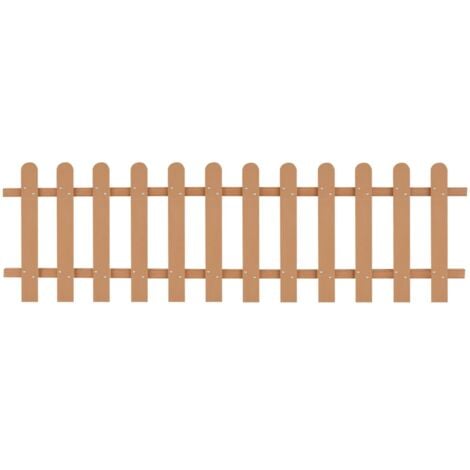 Lattenzaun WPC 200x60 cm vidaXL