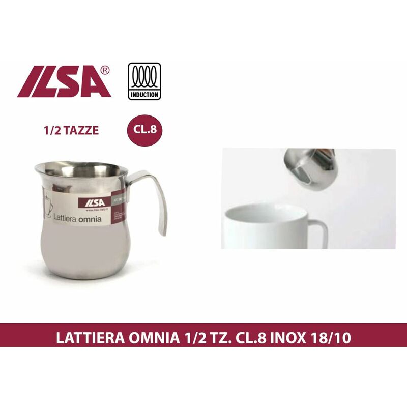 Image of Bighouse It - lattiera omnia 1/2 tz. CL.8 inox 18/10