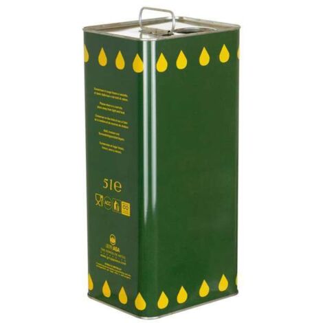 Lattina per olio - Capacità: 5 litri