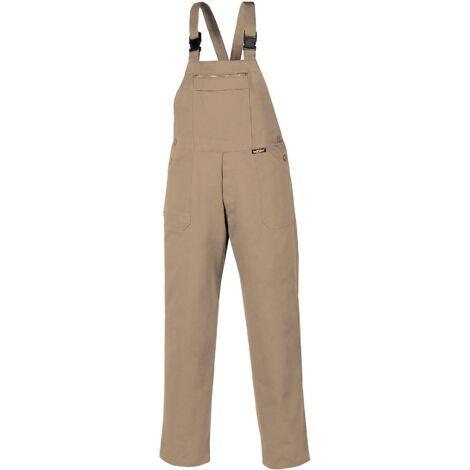 Latzhose 290 g/m² khaki Größe 98