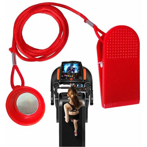 Laufband-Sicherheitsschlüssel, universelles magnetisches Laufband-Sicherheitsschloss, Ersatz, passend für Sole, Weslo, Weider, Epic, Healthrider