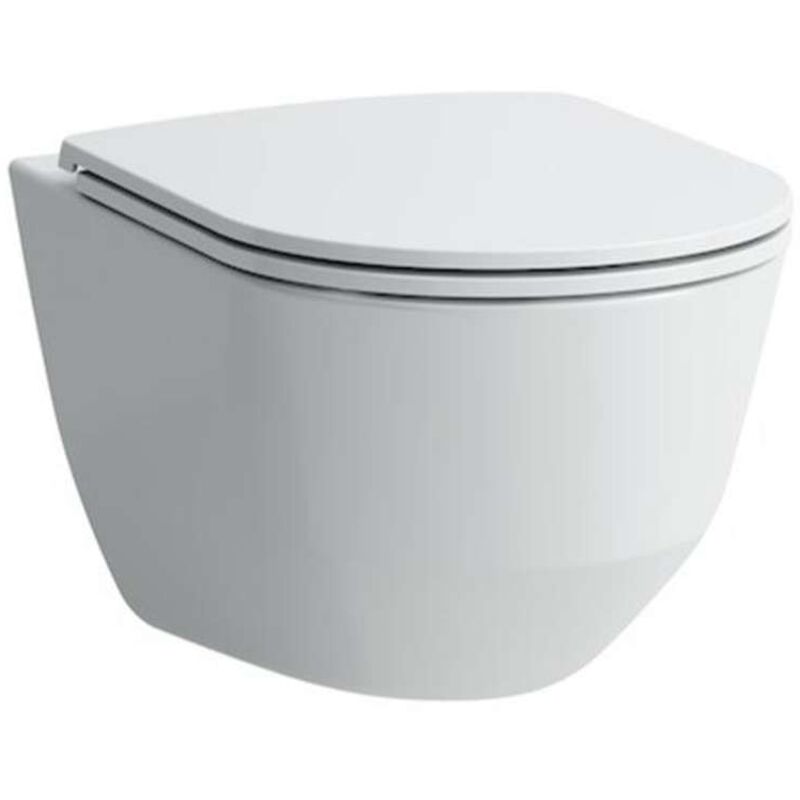 Laufen - Cuvette suspendue Rimless pro avec abattant Slim frein de chute