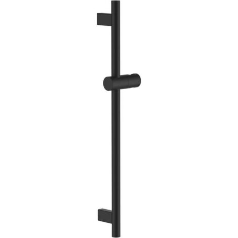Laufen Accesorios de ducha - Barra de ducha 60 cm, negro mate HF904791428000