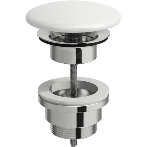 Laufen Accessoires - Bonde de lavabo non-refermable, blanc mat H8981847570001