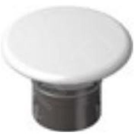 Laufen Accessoires - Couvercle en céramique pour bonde de lavabo, blanc mat H8981907570001