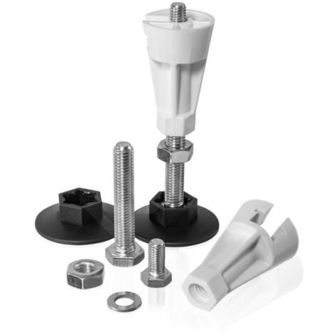 Laufen Accessoires - Pieds pour receveur de douche, 87-115 cm H2955570000001