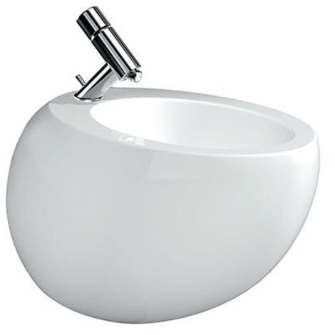 LAUFEN Alessi one Bidet suspendu, 1 trou pour robinet, 390x585mm,