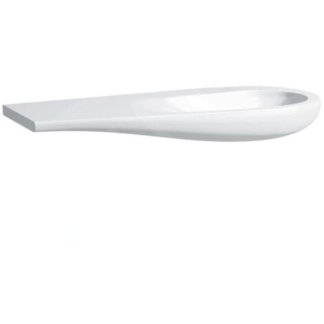LAUFEN Alessi one Lavabo, encastré, sans trou pour robinet, sans