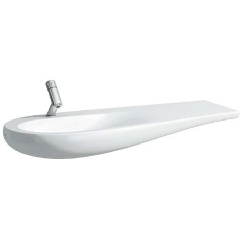LAUFEN Alessi one Waschtisch, unterbaufähig, 1 Hahnloch, mit