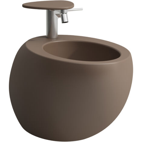 LAUFEN Alessi un bidé de pared, 1 agujero para grifo, 390x585mm,