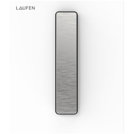 LAUFEN AU102 INEO plaque de commande, pour urinoir, verre, touche