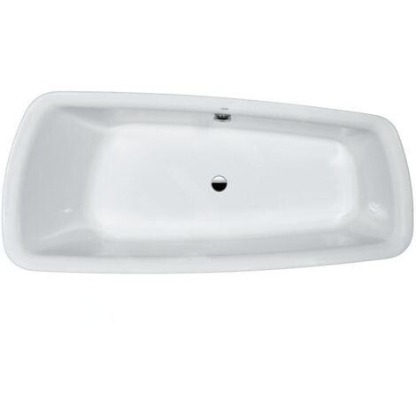 LAUFEN Baignoire Palomba à encastrer avec pied 1800x800x455