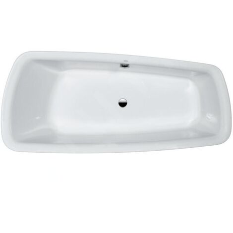LAUFEN Baignoire Palomba à encastrer avec pied 1800x800x455