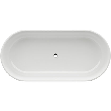 LAUFEN Baignoire VAL 1600x750x520mm, pose libre ovale blanc,