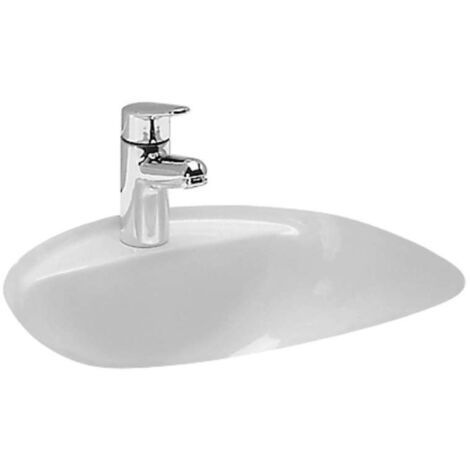 LAUFEN Bijou lavabo encastré, par le bas, avec plage de