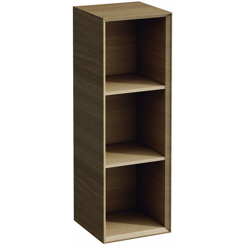 

Boutique Armario de media altura, abierto, 900x300x300x300, color: Roble decoración ligera - H4091701502501 - Laufen