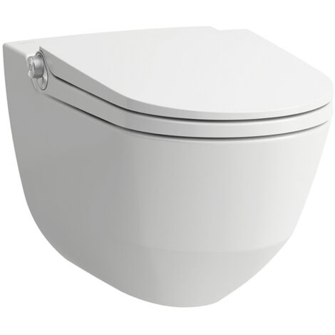 LAUFEN Cabine de douche Cleanet Riva, encastrée, murale, commande
