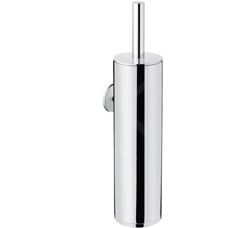 Laufen Cana - Brosse WC avec support mural, chrome H3841310040011