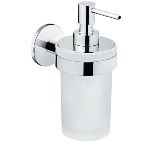 Laufen Cana - Distributeur de savon avec support, verre/chrome H3831320040001