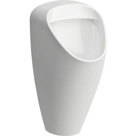 Laufen Caprino - Urinoir électronique Plus, alimentation arrière, Rimless, anti-vandalisme, blanc H8410650004011