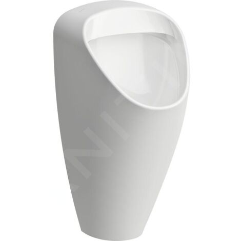 Laufen Caprino - Urinoir électronique Plus, alimentation arrière, Rimless, anti-vandalisme, blanc mat H8410667574011