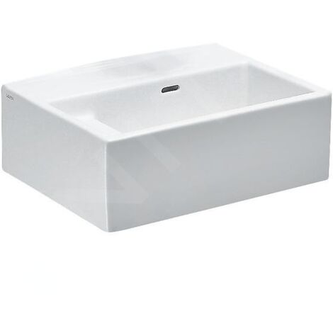 Laufen College - Lavabo 600x455 mm, avec trop-plein, trou pour robinetterie, avec LCC, blanc H8576004001041
