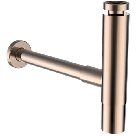 Laufen Conjuntos de desagüe - Sifón de diseño, oro rosa H3749800820001
