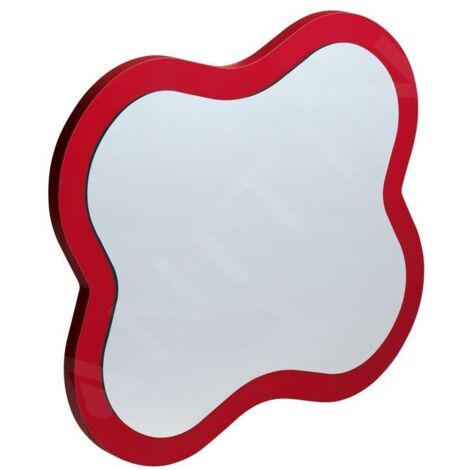 Laufen Florakids - Miroir, fleur, 435x19x383 mm, rouge H4616010034691