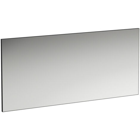 Laufen Frame - Espejo con marco, 150x70 cm, negro mate H4474099004501