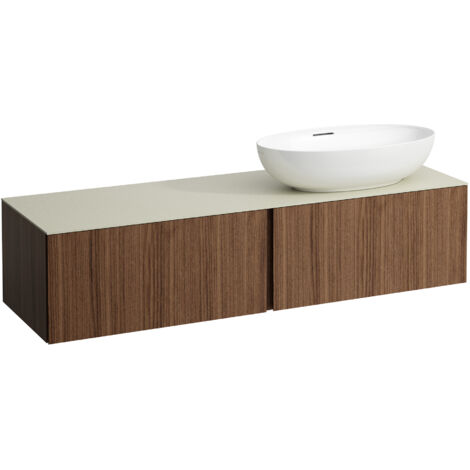 LAUFEN Il Bagno Alessi cajonera, 1 agujero para grifo, encimera