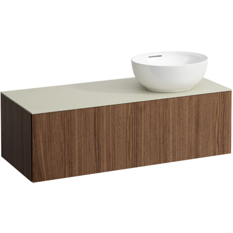 LAUFEN Il Bagno Alessi cajonera, 1 agujero para grifo, encimera