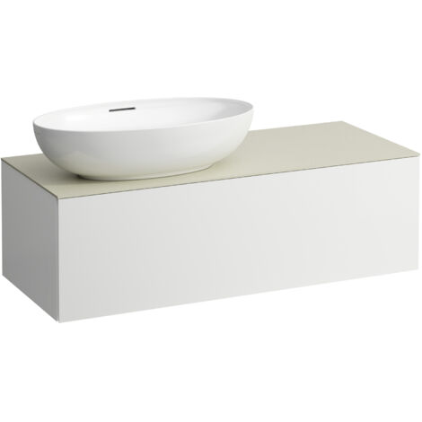 LAUFEN Il Bagno Alessi Élément à tiroirs, 1 trou pour robinet,