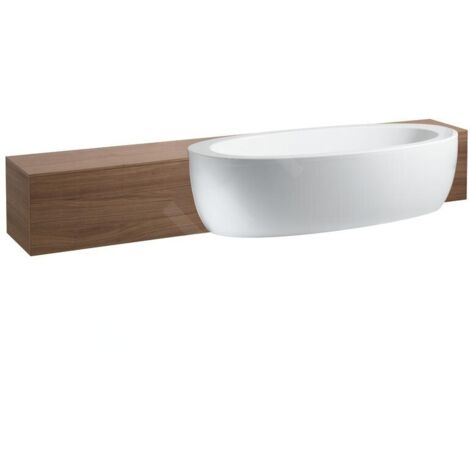 Laufen Il Bagno Alessi One - Baignoire semi-encastrée 203x102 cm, blanc H2449700000001