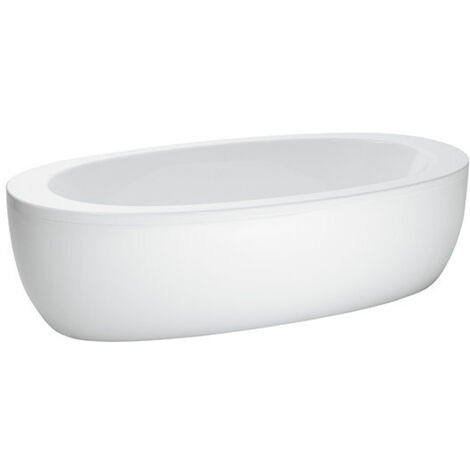 Laufen Il Bagno Alessi One - Vasca da bagno freestanding 2030x1020 mm, bianca H2419700000001