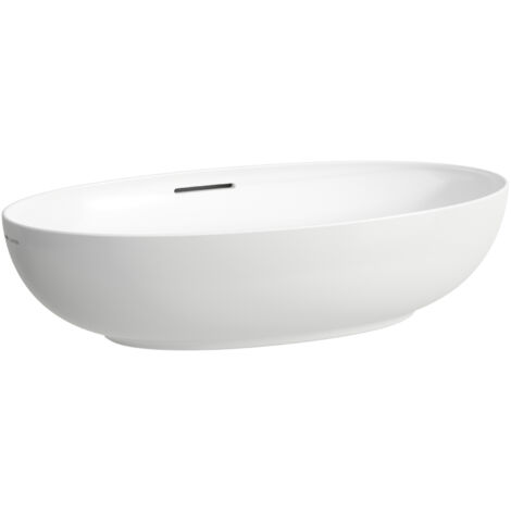 LAUFEN Il Bagno Alessi Waschtisch-Schale, mit Überlauf, 70x40cm,