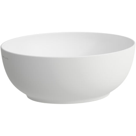 LAUFEN Il Bagno Alessi Waschtisch-Schale, ohne Überlauf, 45x38cm,