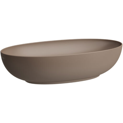 LAUFEN Il Bagno Alessi Waschtisch-Schale, ohne Überlauf, 70x38cm,