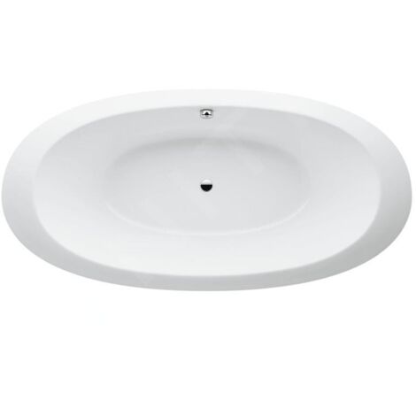 LAUFEN ILBAGNOALESSI 2030x1020x460mm, avec cadre de pied, blanc,