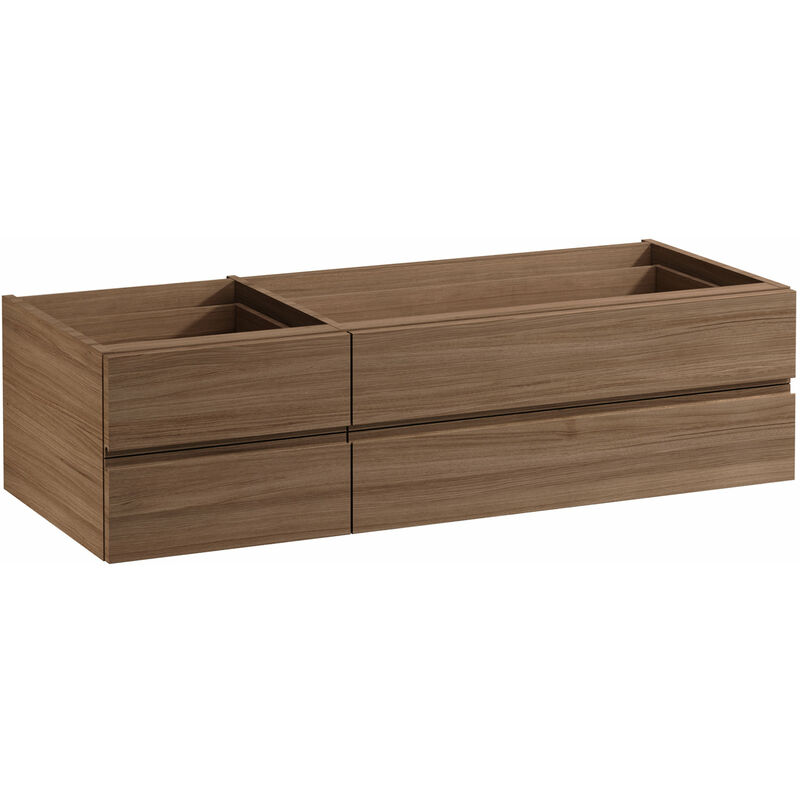 

Laufen ILBAGNOALESSI One Vanity, sin encimera, 320x1200x500, 4 cajones, color: Noce Canaletto - H4241800976301