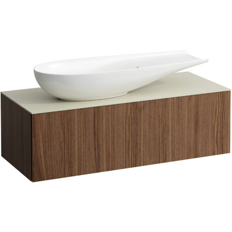 LAUFEN ILBAGNOALESSI Schubladenelement, Steinplatte Calce Avorio,